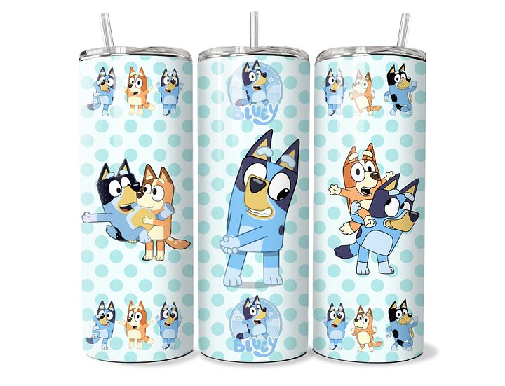Bluey 20 oz Tumbler – Family Fun Edition product image (1)