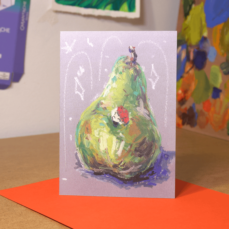 Polish Pear Postcard product image (1)