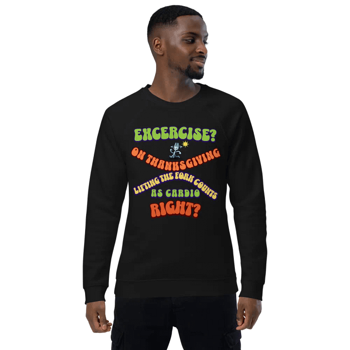 Fork Lift Thanksgiving Raglan Sweatshirt product image (1)