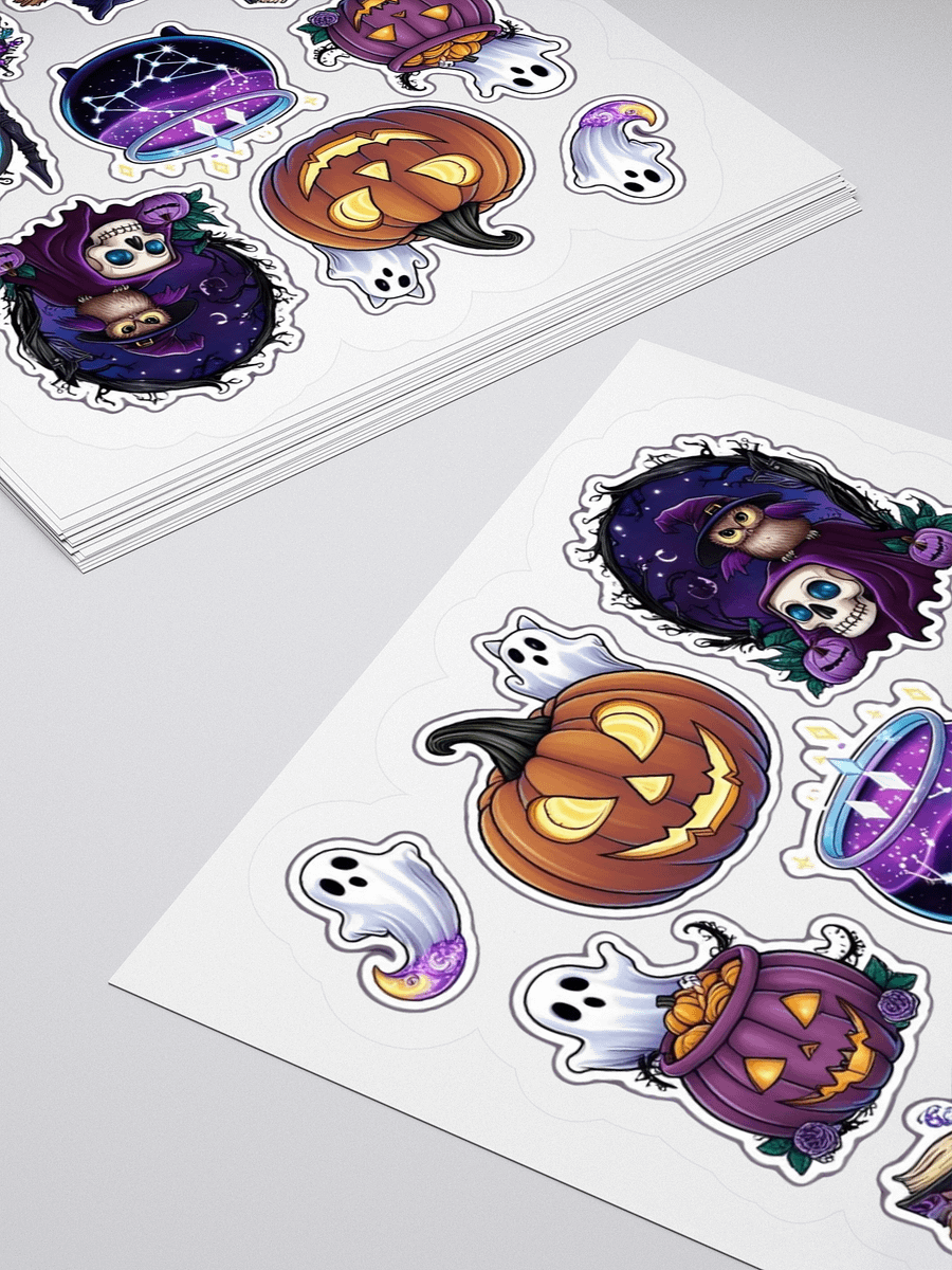 Mystical Halloween Kiss Cut Sticker Collection product image (12)