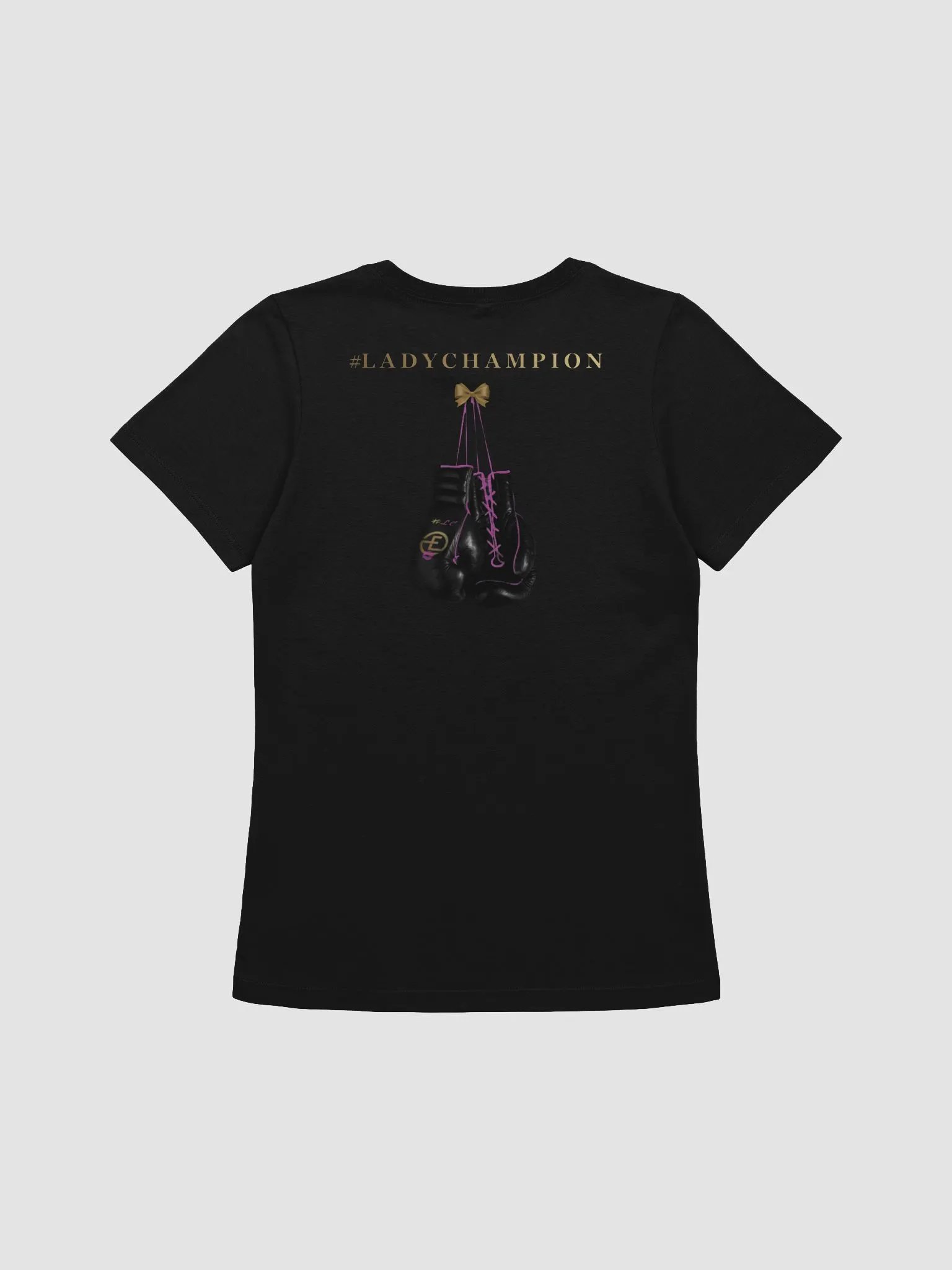 Lady Champion Boxing Gloves T-Shirt product image (4)