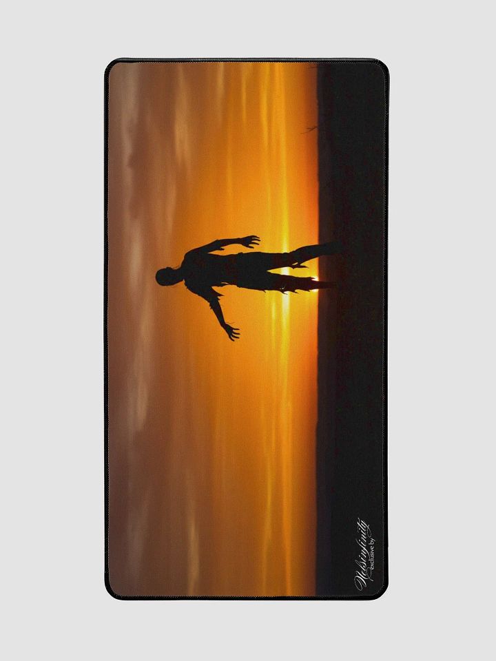 Zombie Silhouette Design 02 Exclusive Desk Mat product image (2)