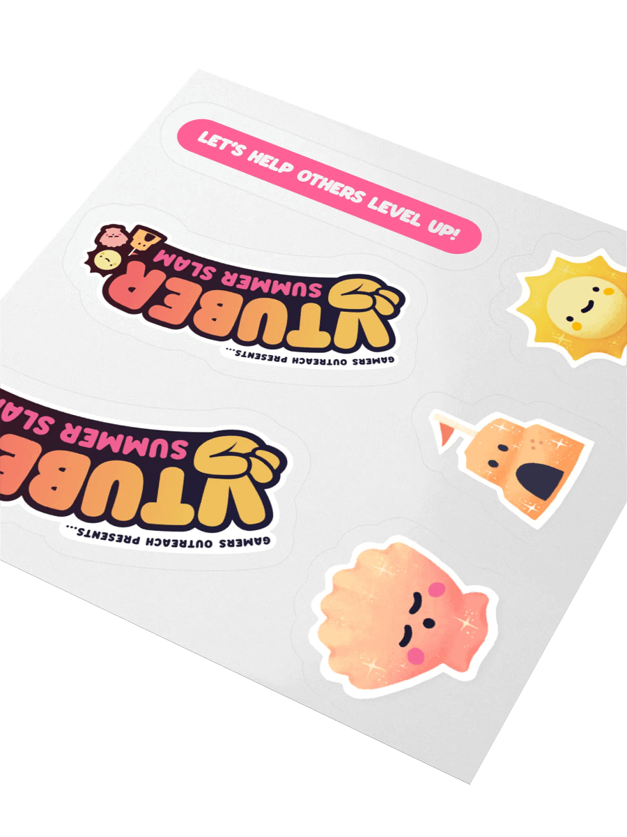 VTuber Summer Slam Stickers product image (3)