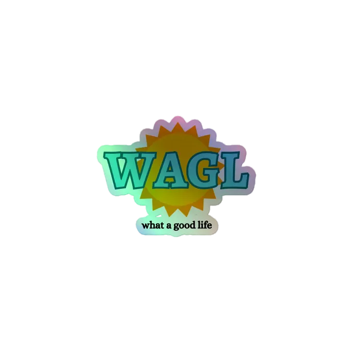 WAGL Holo Sticker product image (1)