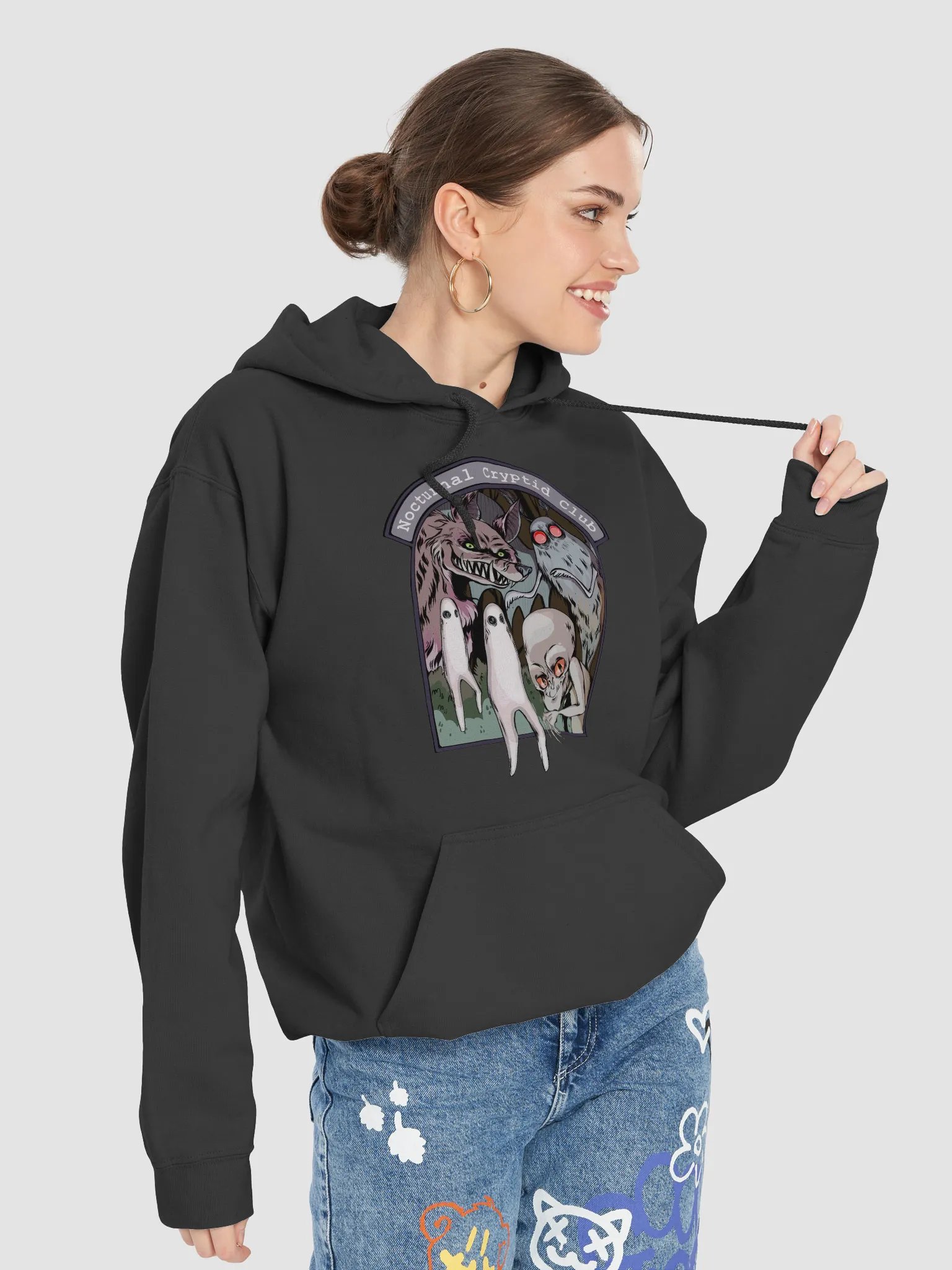 Nocturnal Cryptids Club Hoodie product image (44)