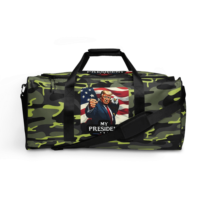 Duffle Bag: Trump, My President, with Eagle product image (1)