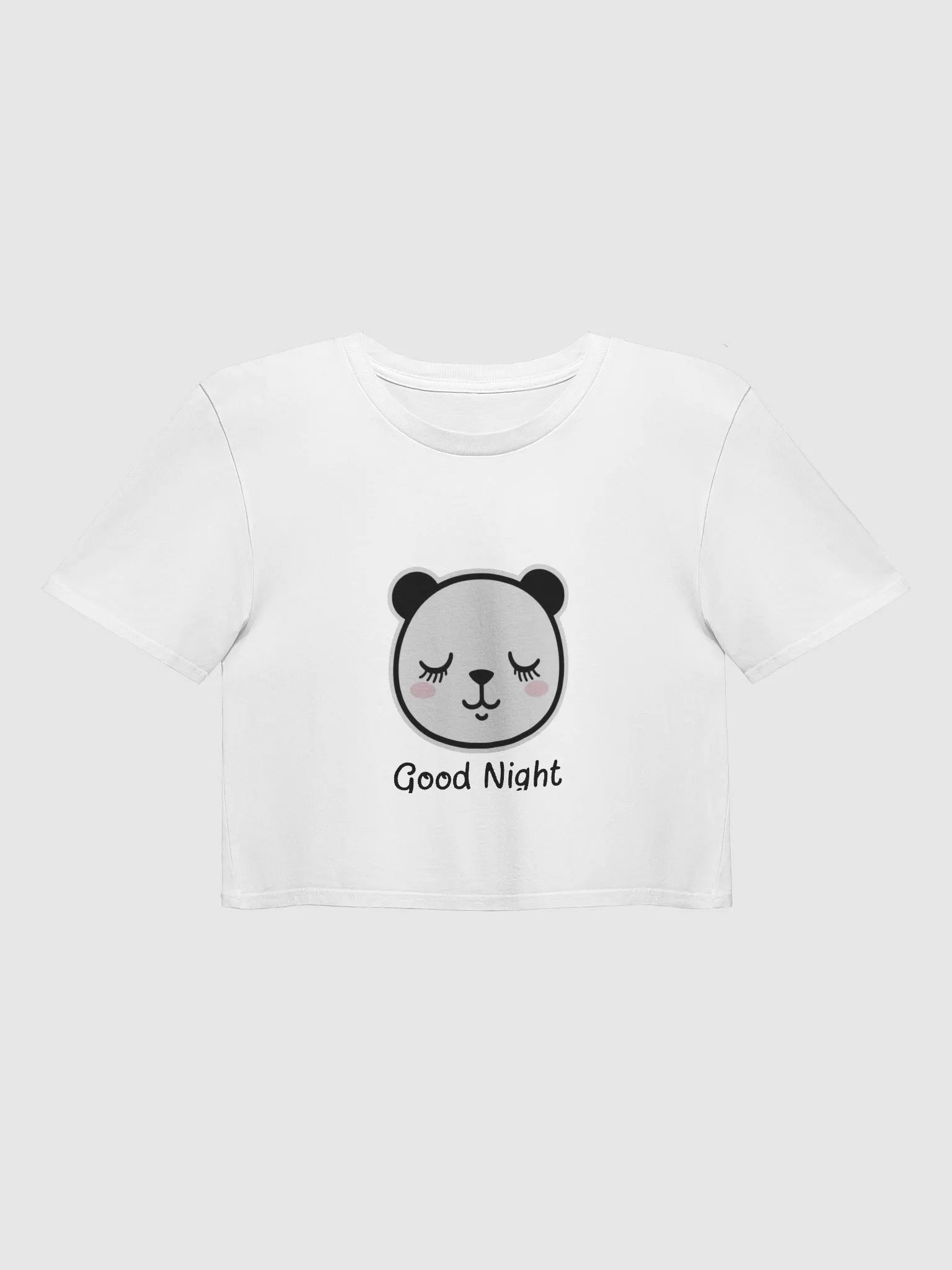 J.L & Crafted Panda Dreams Women's Crop Top product image (1)
