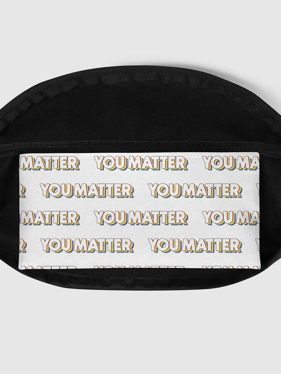 You matter Pride Fanny Pack (White) product image (3)