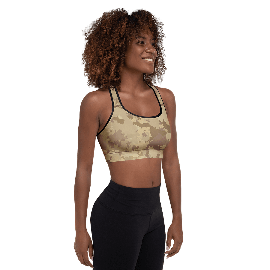 Padded Sports Bra-Desert Camo product image (6)