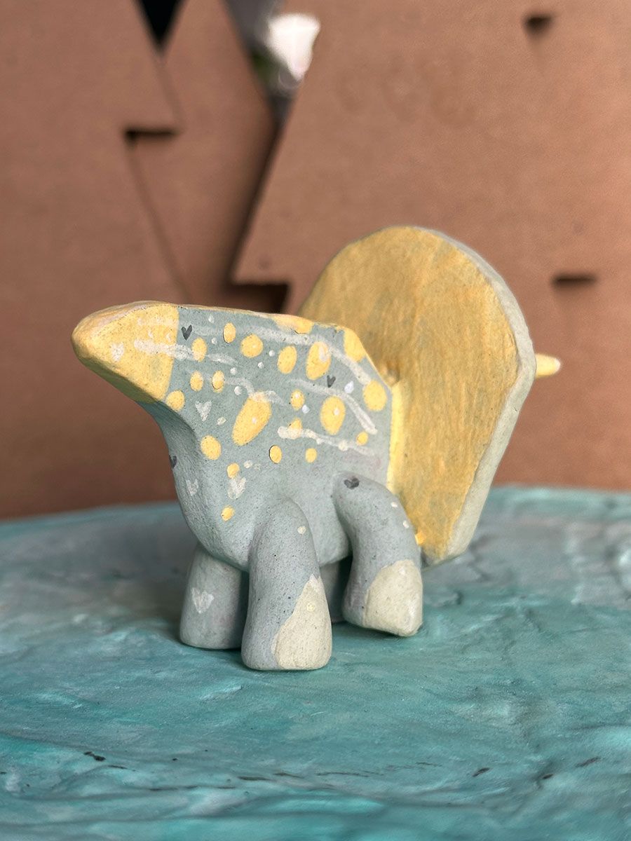 Spring Ceratopsid Ceramic Spill - B Grade product image (3)