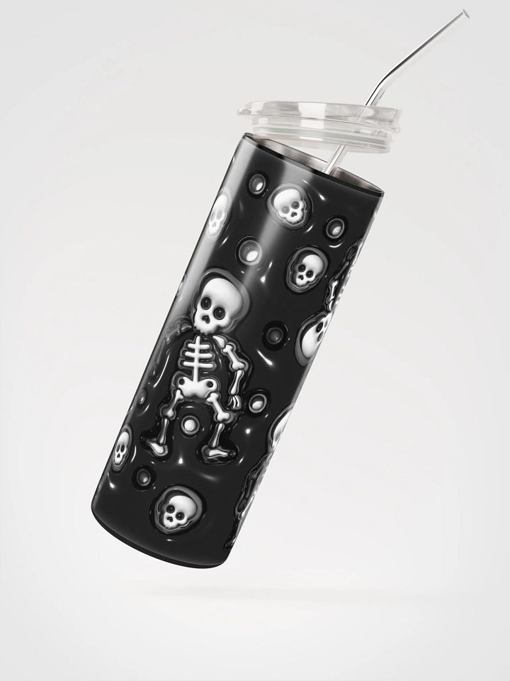 Whimsical Skeletons Stainless Steel Tumbler product image (2)