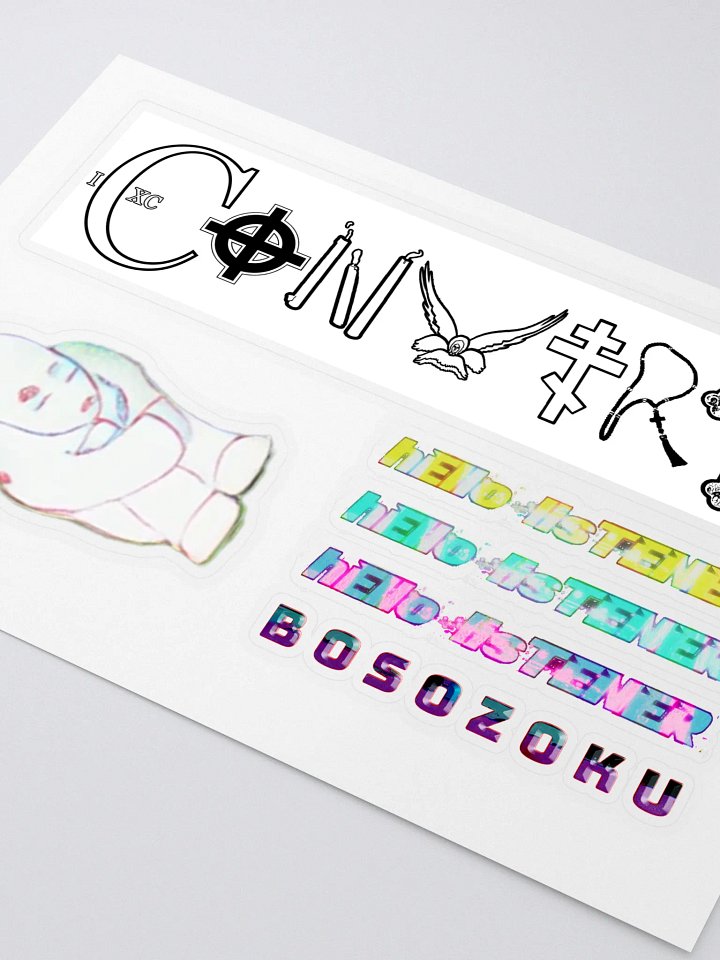 Sticker Sheet (With "CONVERT" Sticker) product image (2)