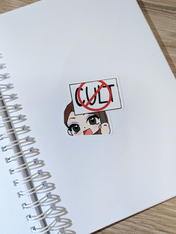 Not a Cult Sticker product image (1)