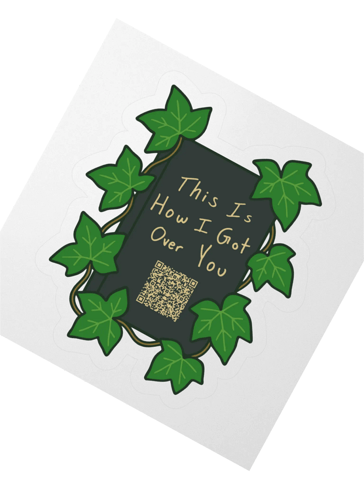 This Is How I Got Over You Cover QR Code Sticker product image (4)