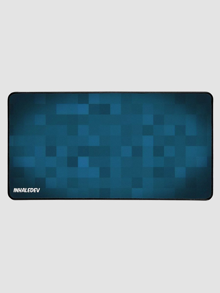 Blue Pixel- Desk Mat product image (1)