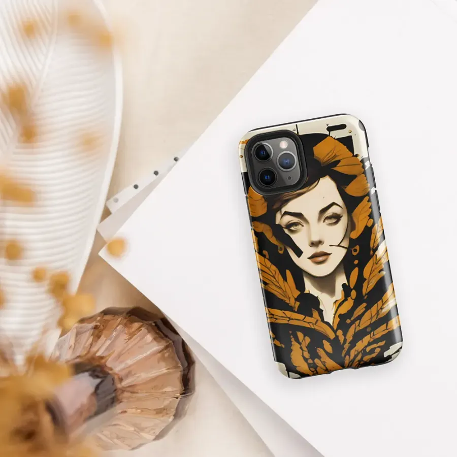 Vintage Retro Women art-Snap Case for iPhone product image (30)