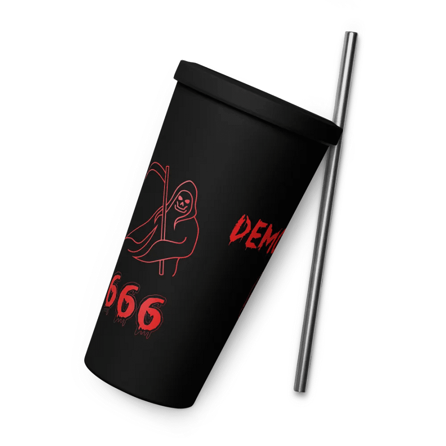 Insulated Tumbler with a Straw product image (9)