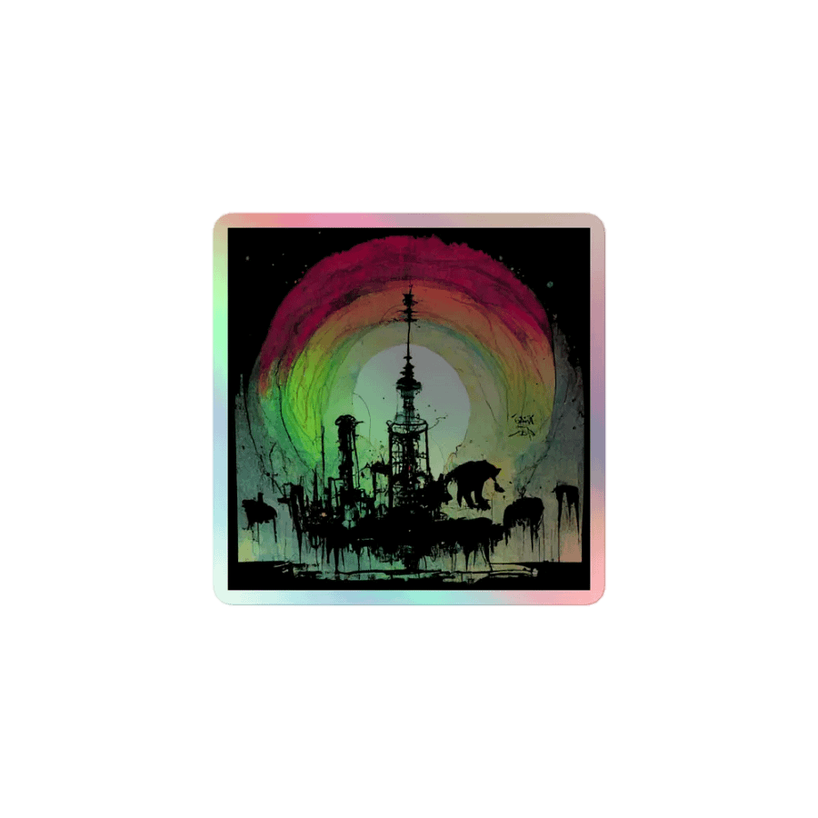 Prism Dreams Holographic Sticker Sheet product image (1)