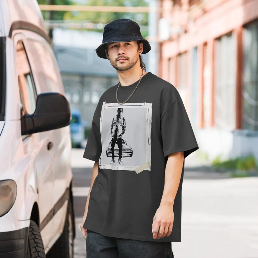 Tap Scott unisex oversized t-shirt product image (6)