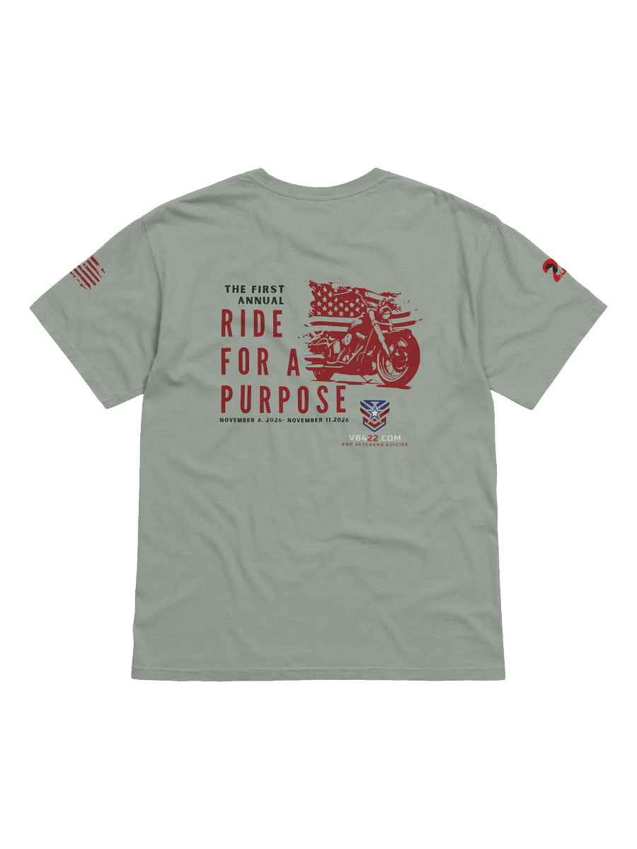 RIDE FOR A PURPOSE TEE product image (2)