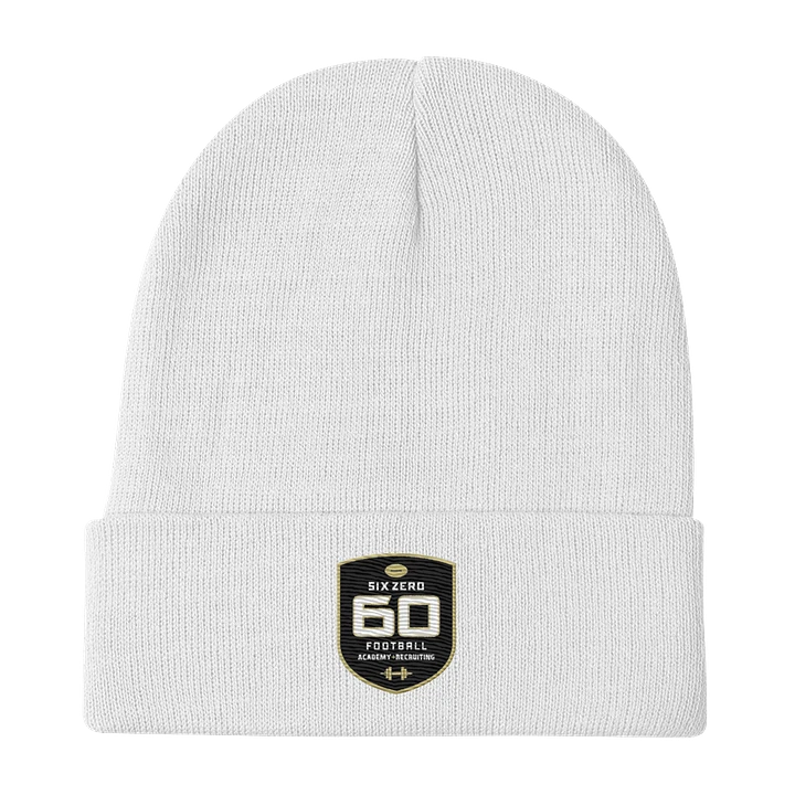 Six Zero Academy Embroidered Beanie product image (1)