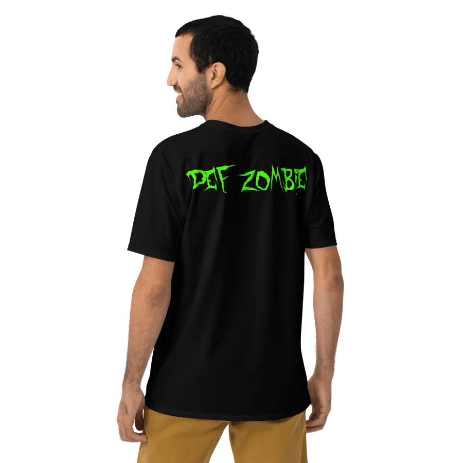 (Silky Feeling) Def-Zombie Skull Shirt - Large Print - Polyester product image (12)