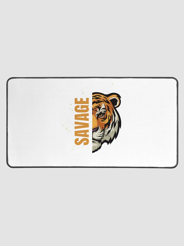 Savage Tiger Desk Mat product image (1)