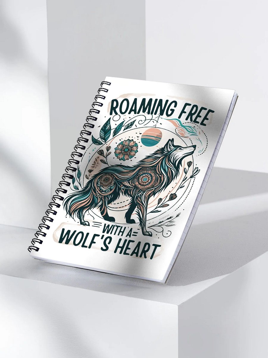 Roaming Free with a Wolf's Heart- Notebook product image (3)