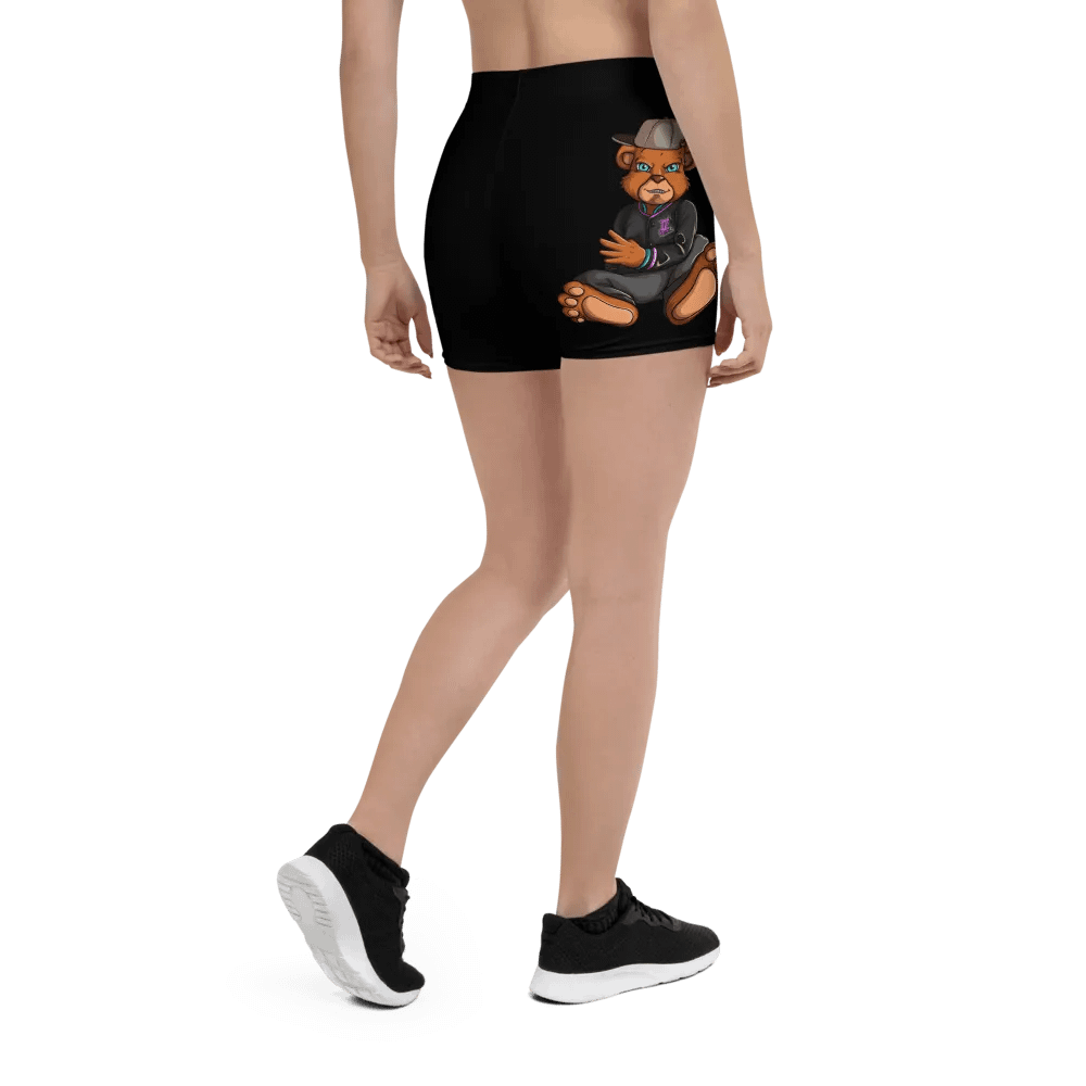 Sitting Bear Black Shorts product image (4)