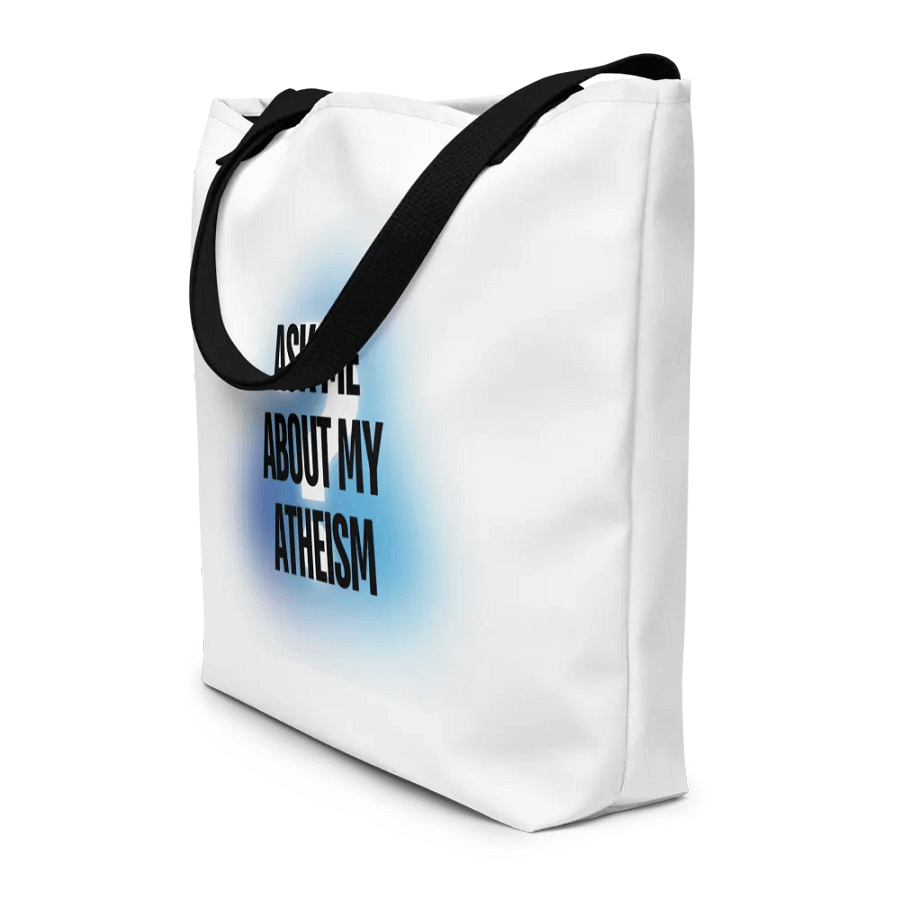 Ask Me ABout My Atheism Tote product image (7)