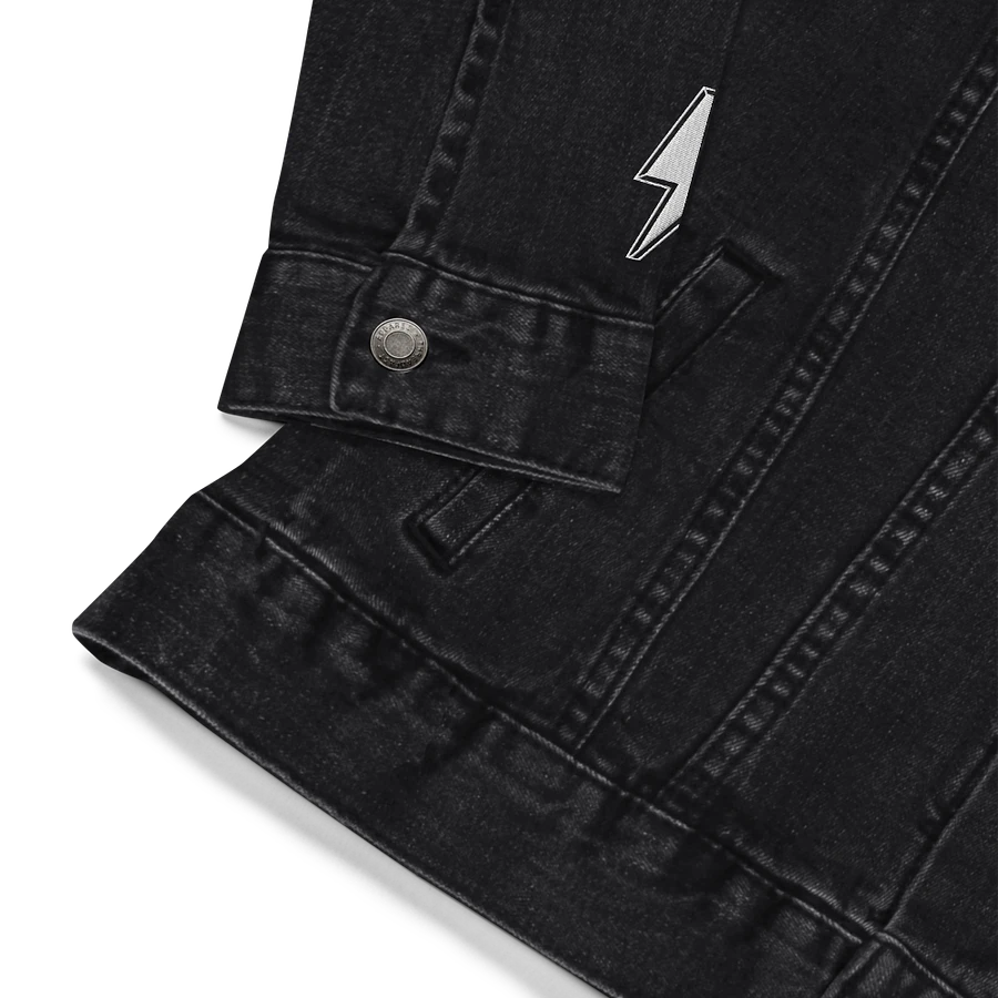 BC/DC Men's Black Denim Jacket product image (4)