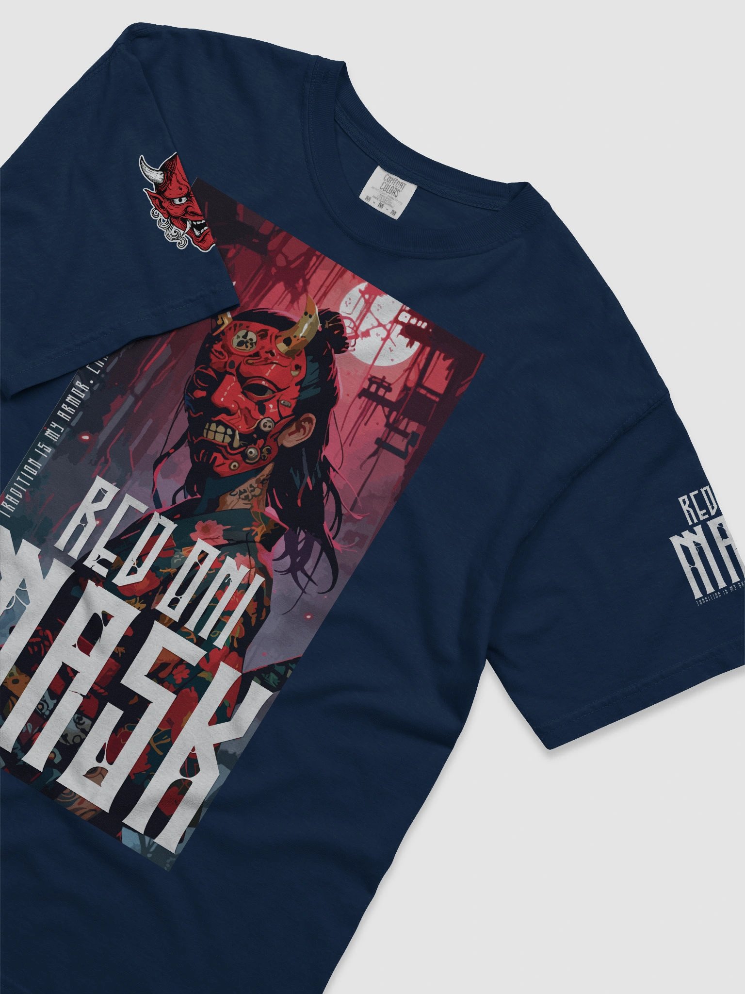 Red Oni Mask – Warrior of Shadows and Steel product image (61)