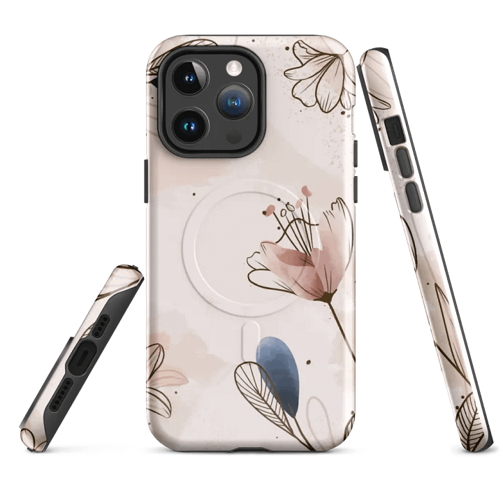 Floral Watercolor iPhone® Tough Case product image (4)