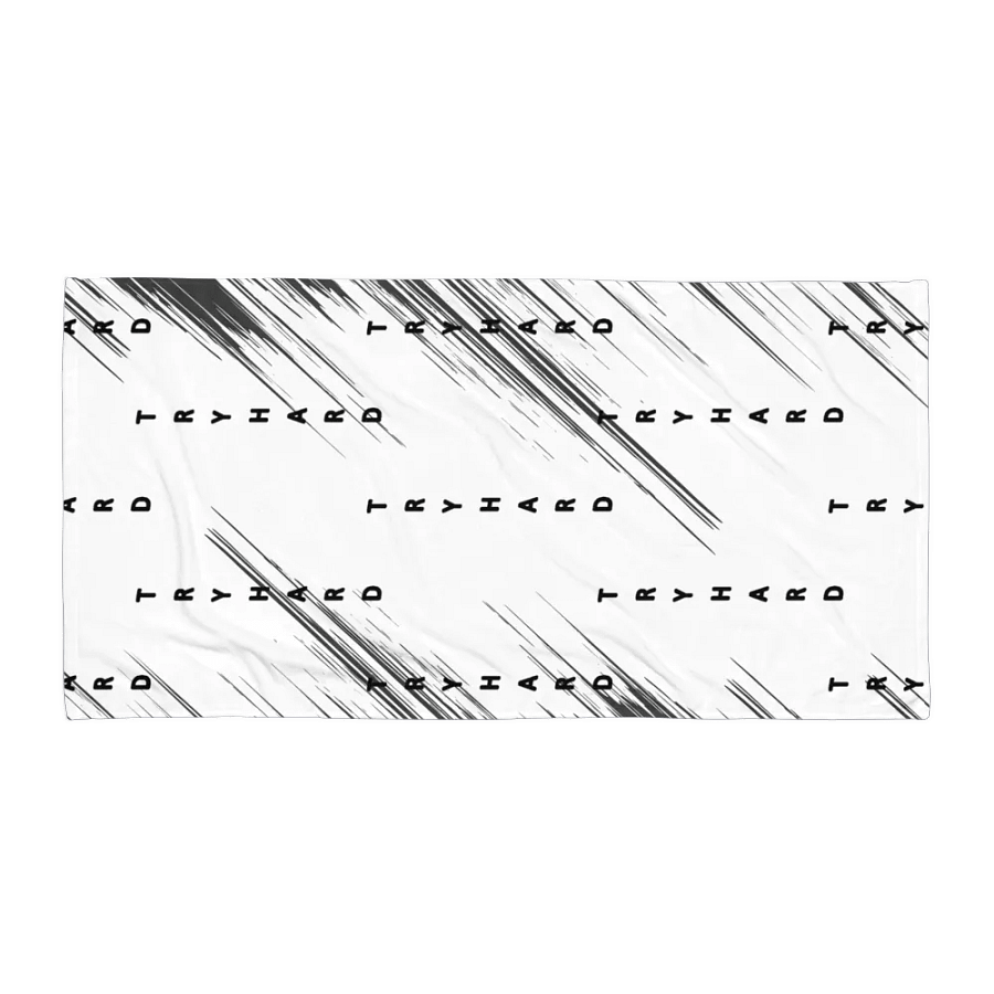 TRY HARD Towel product image (1)