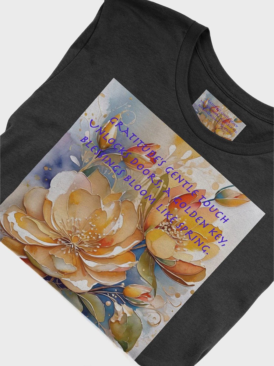 Gratitude's Golden Bloom T-Shirt product image (5)