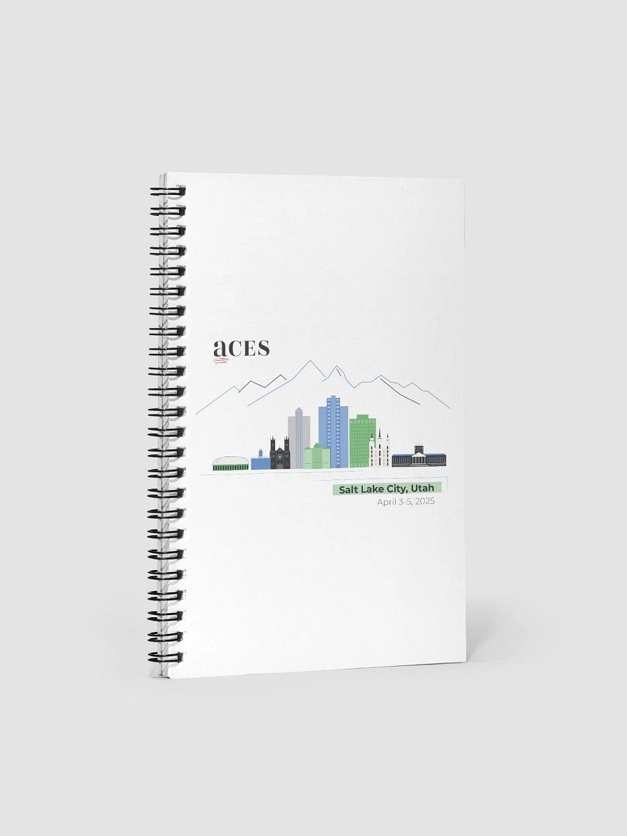 ACES 2025 Salt Lake City notebook - limited edition product image (1)