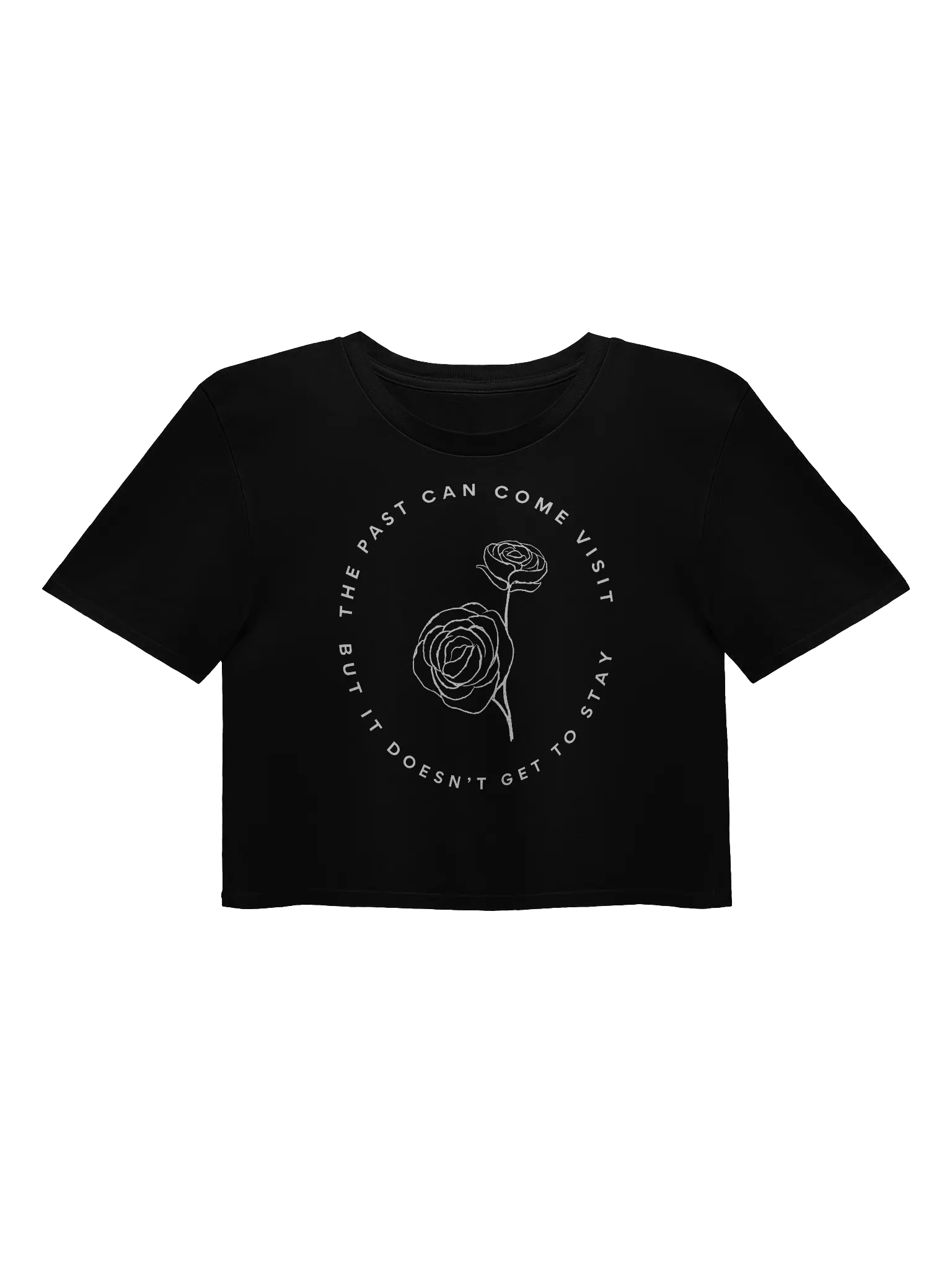 Mantra Crop Top - Black product image (1)