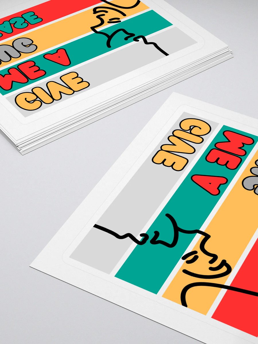 Give Me a Hug - Mirror version - Sticker product image (4)