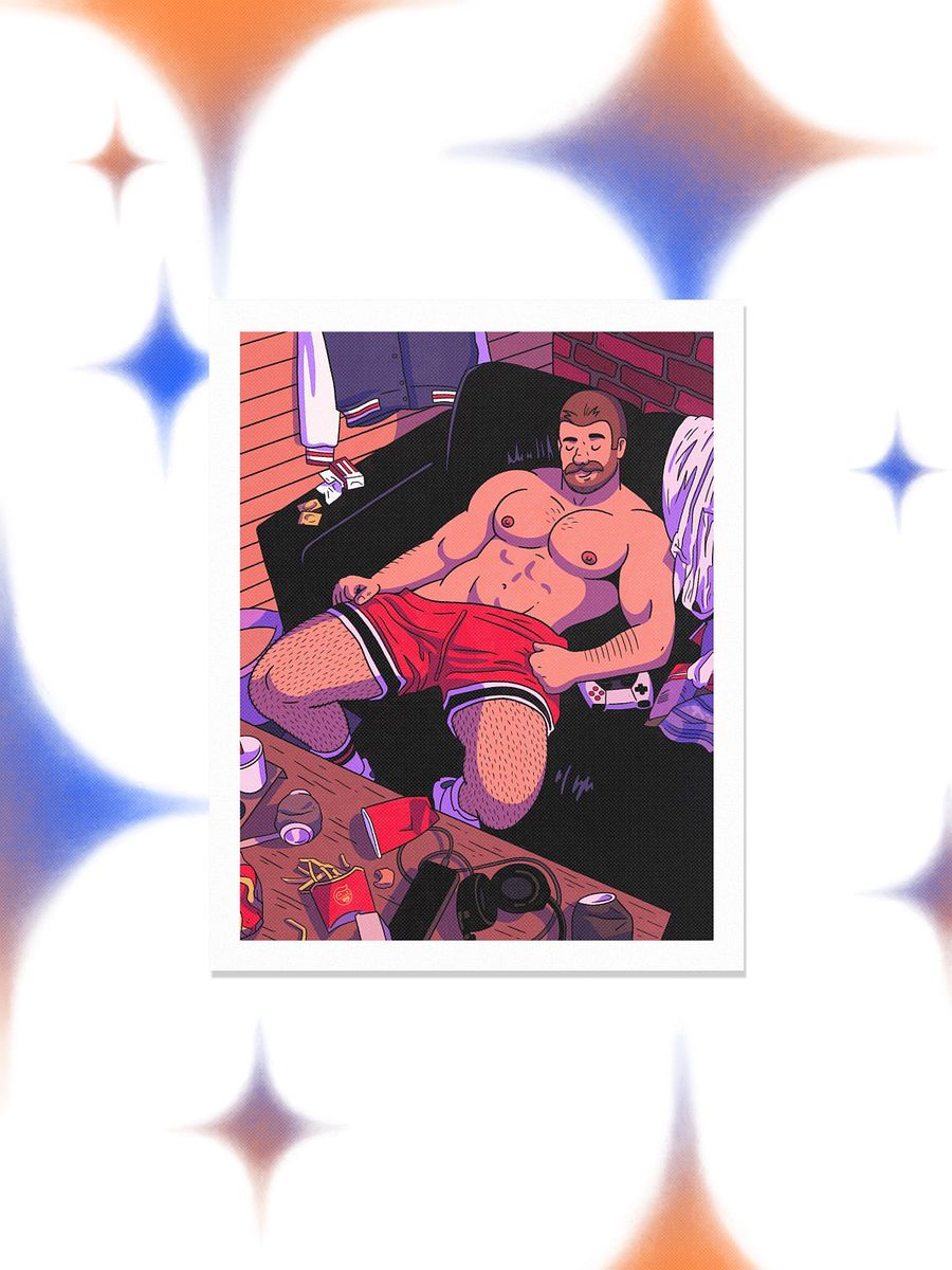 Frat Nap 8x10 Print product image (1)