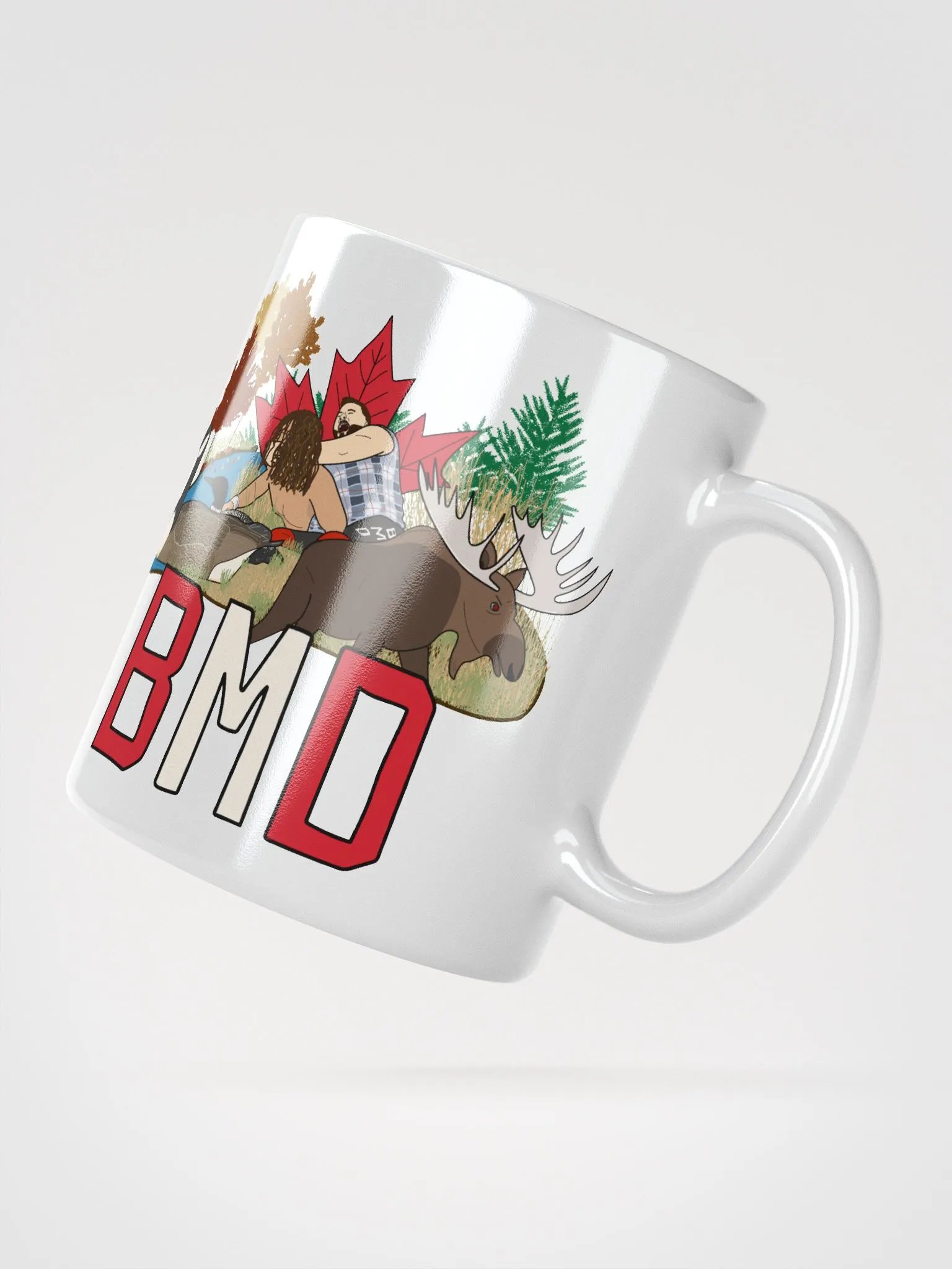 BMD Canadian Wrestling Coffee Mug product image (2)