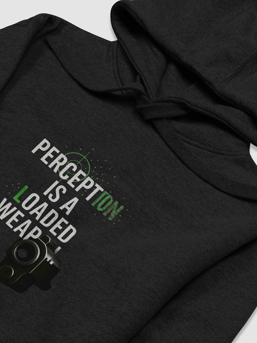 Perception is a loaded Gun Hoodie product image (3)