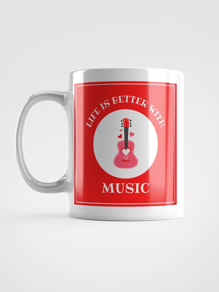 Life is Better with Music mug product image (1)