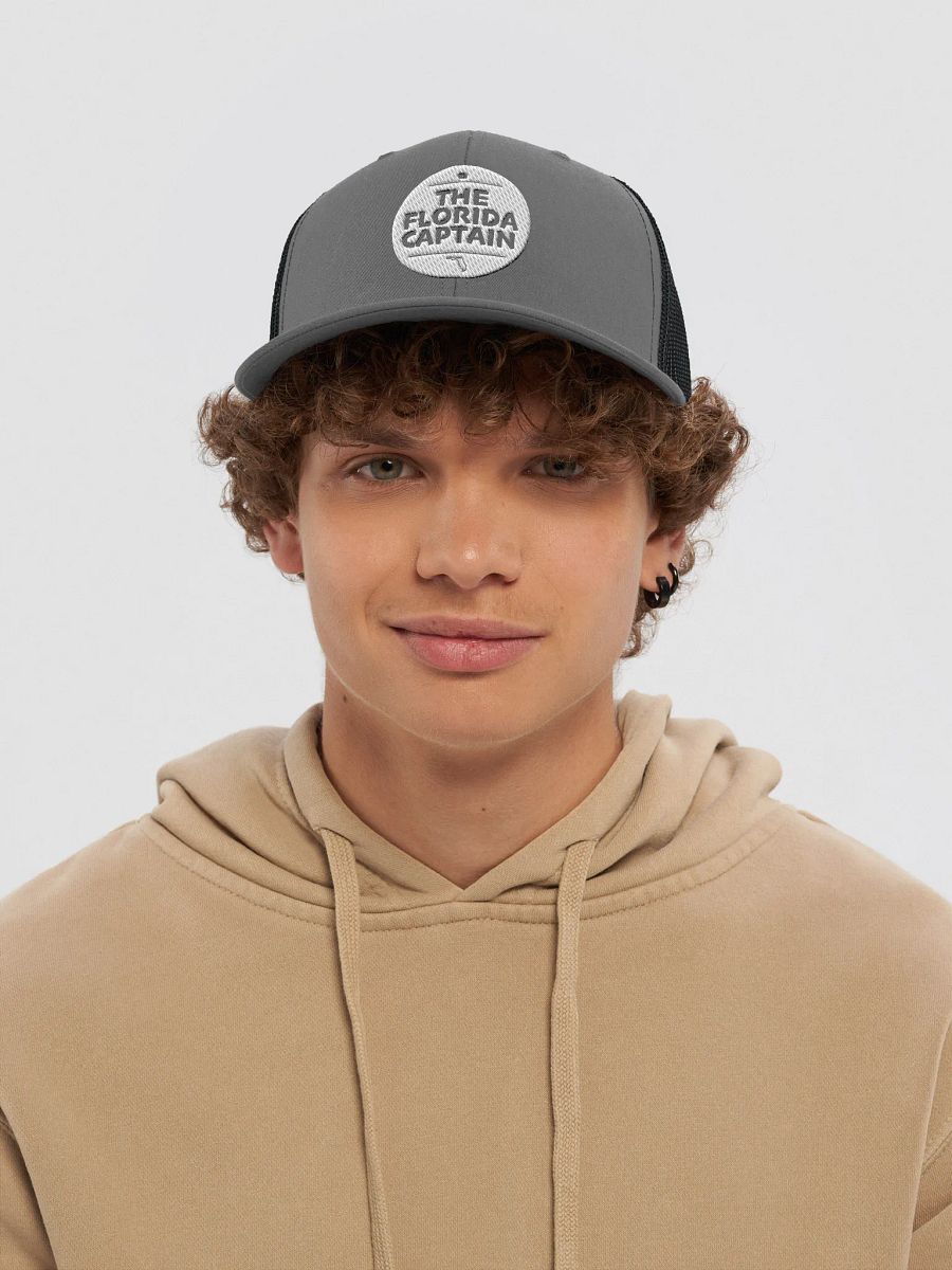 The Florida Captain - Trucker Hat with White Logo product image (14)