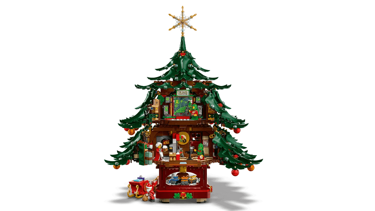LEGO Pom de Craciun decorativ de construit în familie product image (6)
