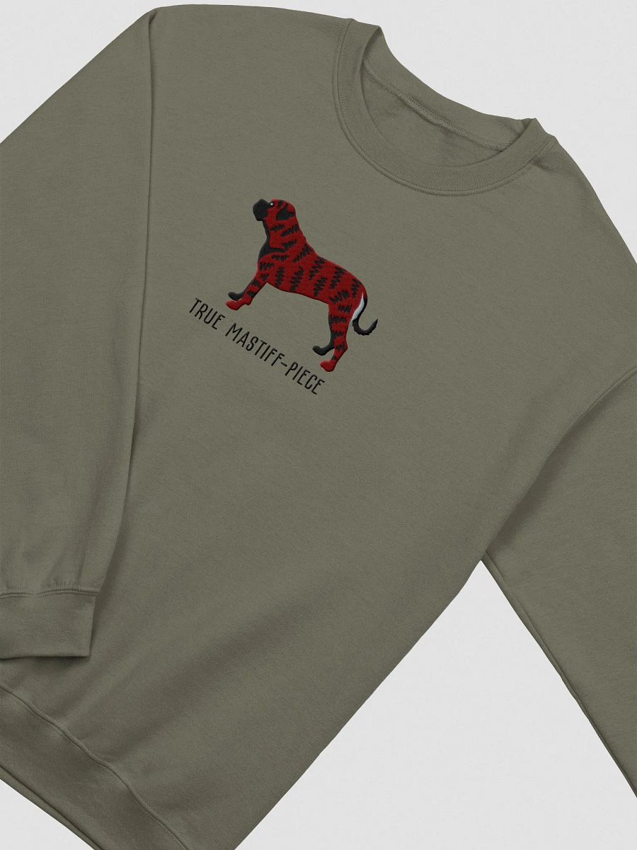 True Mastiff-Piece Sweatshirt(Embroidered) of a Bullmastiff(Brindle) product image (6)