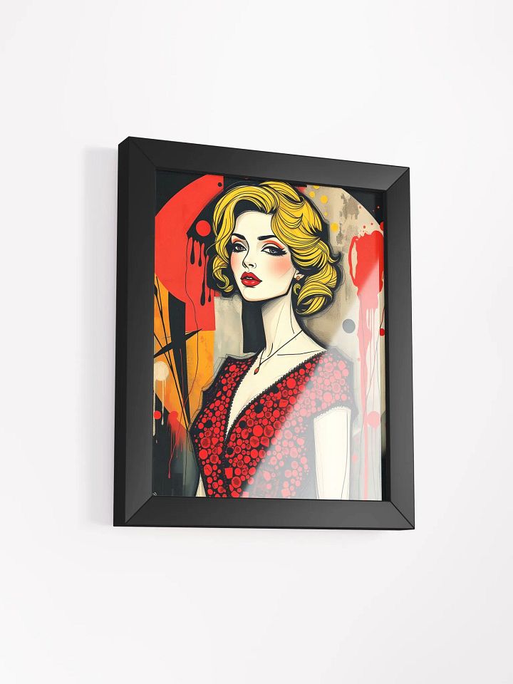 Vibrant Ayous Wood Framed Matte Poster product image (8)