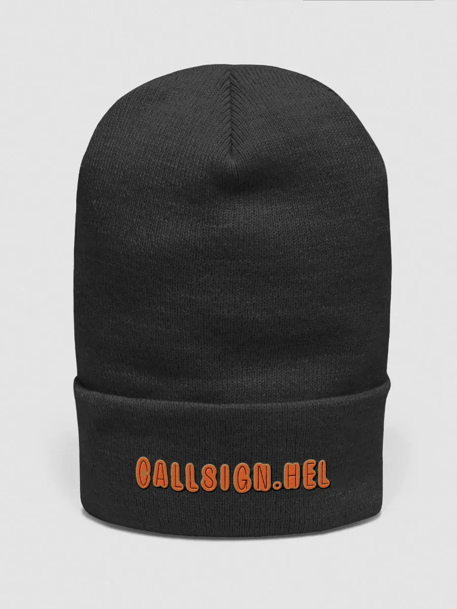 Callsign.Hel Cuffed Beanie product image (1)