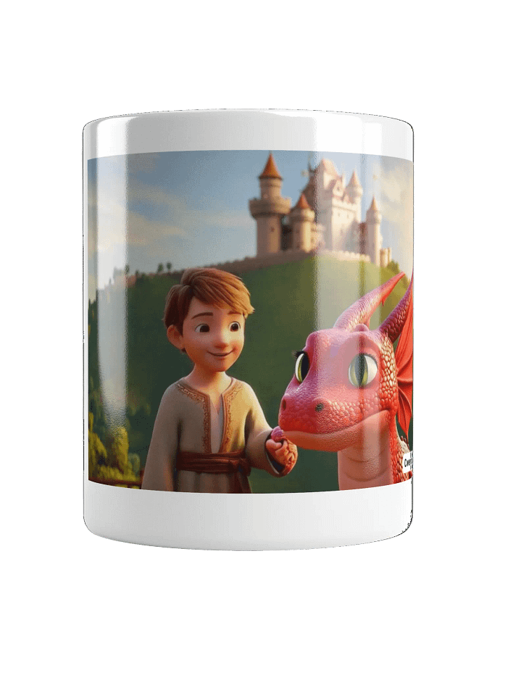 Emberpuff & Cwentun - Dragon Wisdom Fan Mug product image (1)