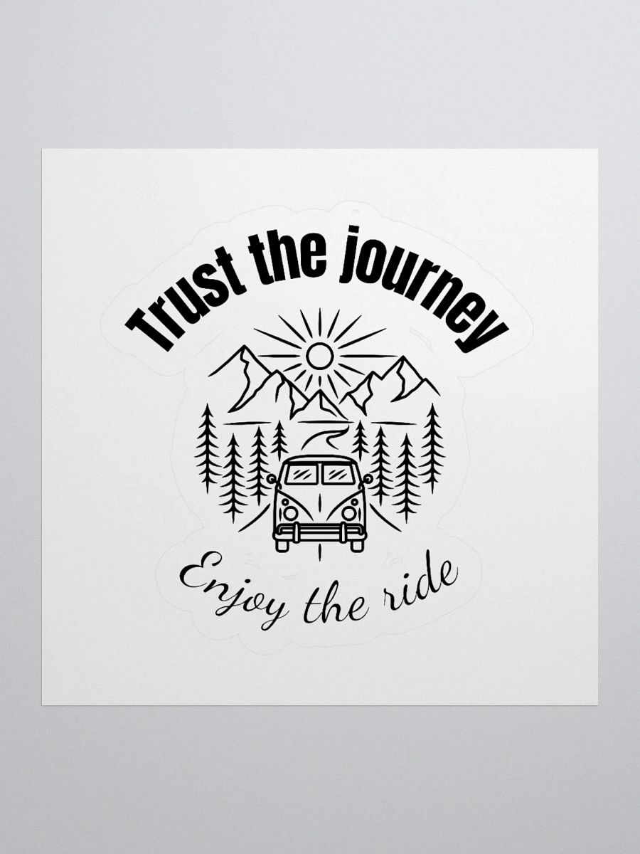'Trust the Journey' Sticker product image (1)