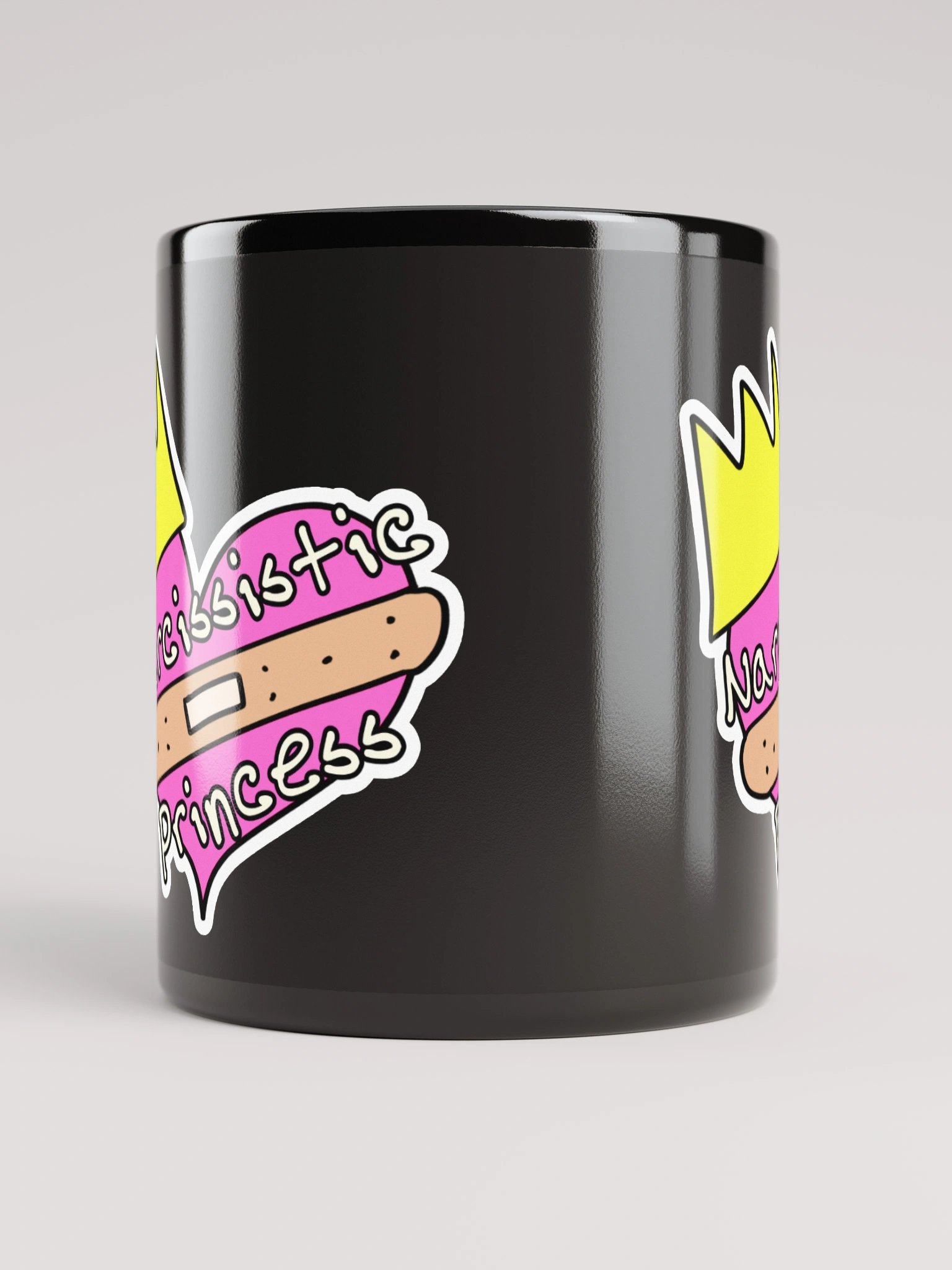 "Narcissistic Princess" Black Mug product image (5)